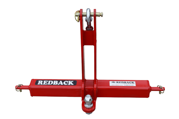 REDBACK Three Point Linkage Tow Hitch Drawbar